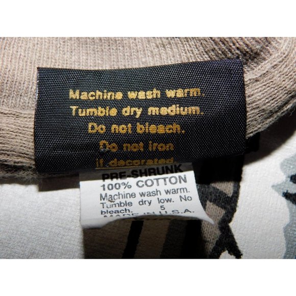 VTG 1996 CHANGES Scared Stiff Mens L Ski Death Skiing T Shirt Funny Graphic - Picture 4 of 12